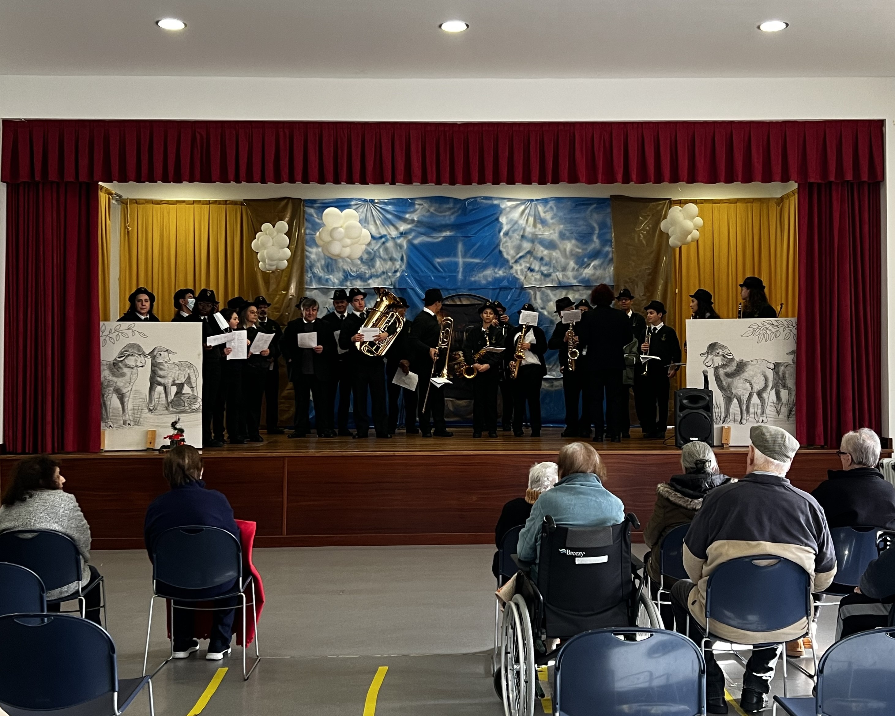 Visita da Banda Filarmónica de Sátão - AUPA